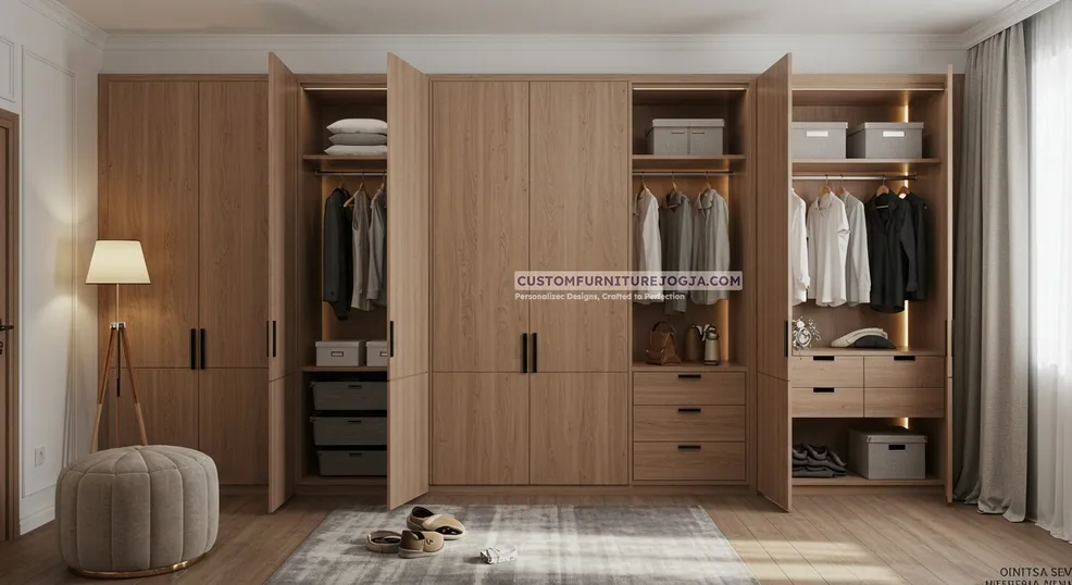 Jasa Pembuatan Lemari Dinding Jogja